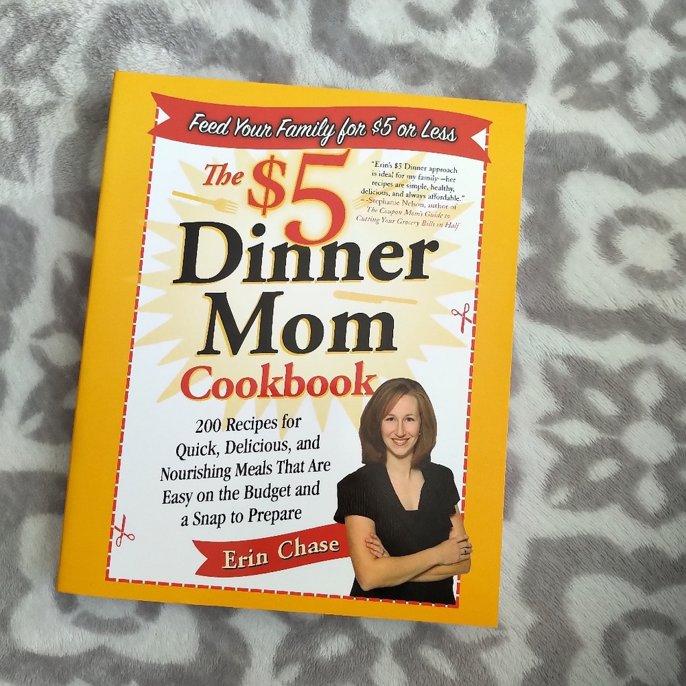 Erin Chase $5 dinner mom cookbook book low cost budget cooking recipes